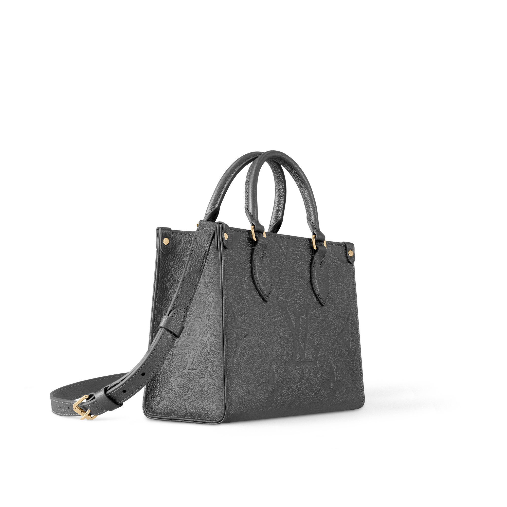 OnTheGo PM Monogram Empreinte in Tas dan Aksesori Kulit