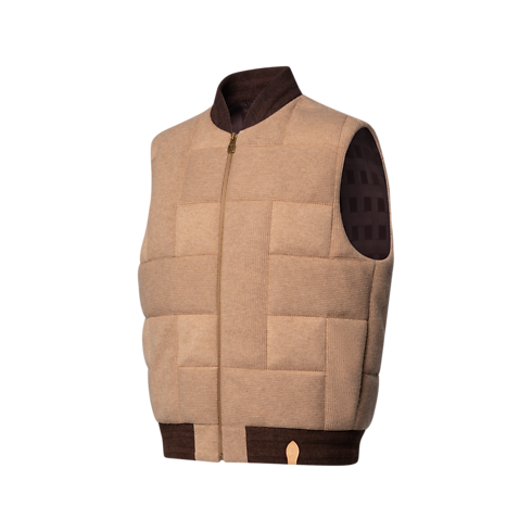Padded Cashmere Knit Vest in Pria's Pakaian Semua Koleksi collections by Louis Vuitton (Perbesar produk)