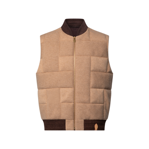 Padded Cashmere Knit Vest in Pria's Pakaian Semua Koleksi collections by Louis Vuitton (Perbesar produk)