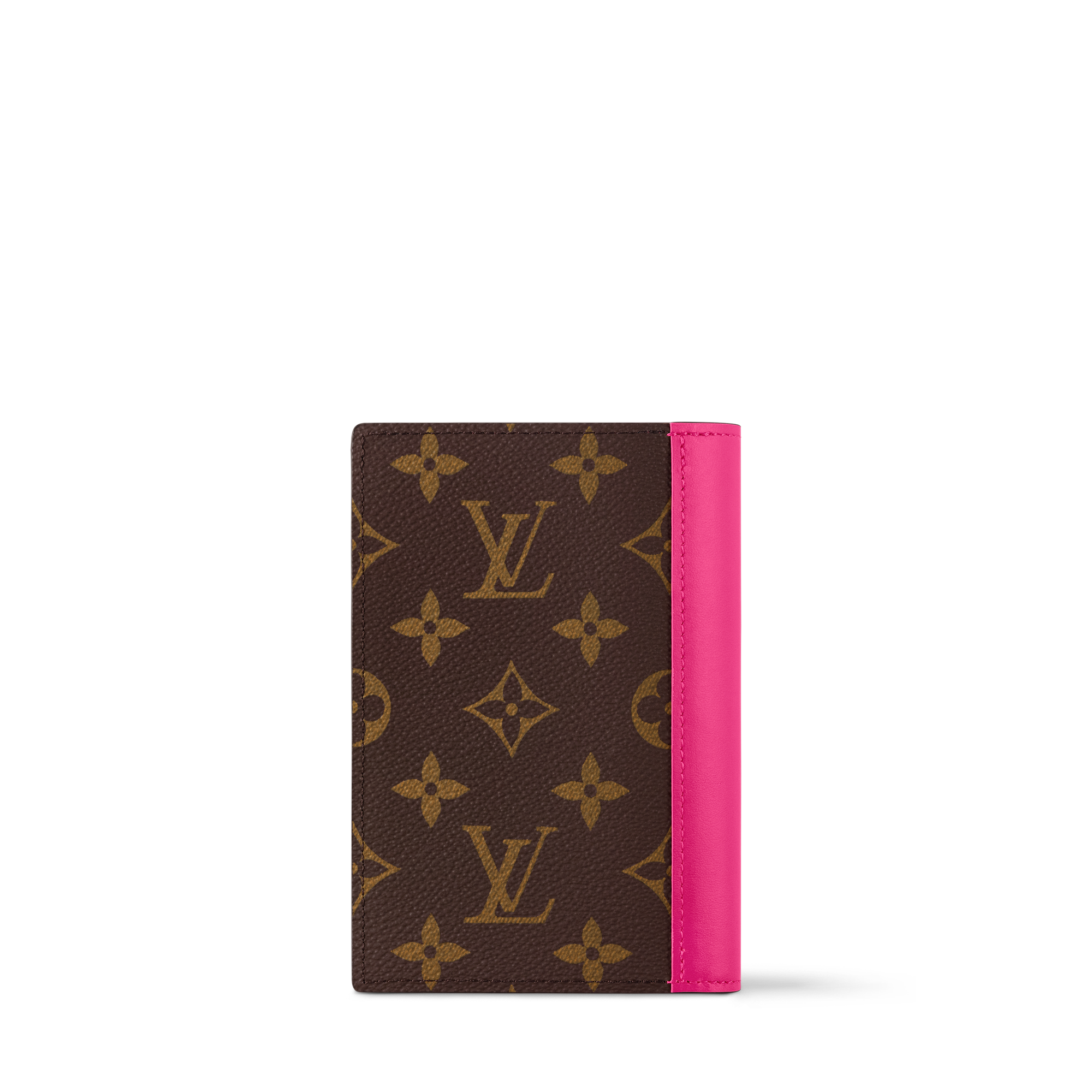 Passport Cover Monogram Macassar Canvas in Pria