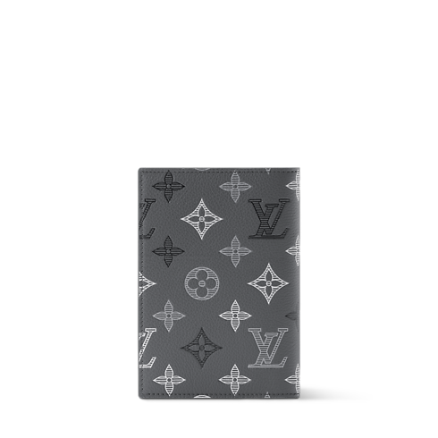 Passport Cover Monogram Shadow in Pria's Dompet dan Aksesori Kulit Semua Dompet dan Aksesori Kulit collections by Louis Vuitton (Perbesar produk)