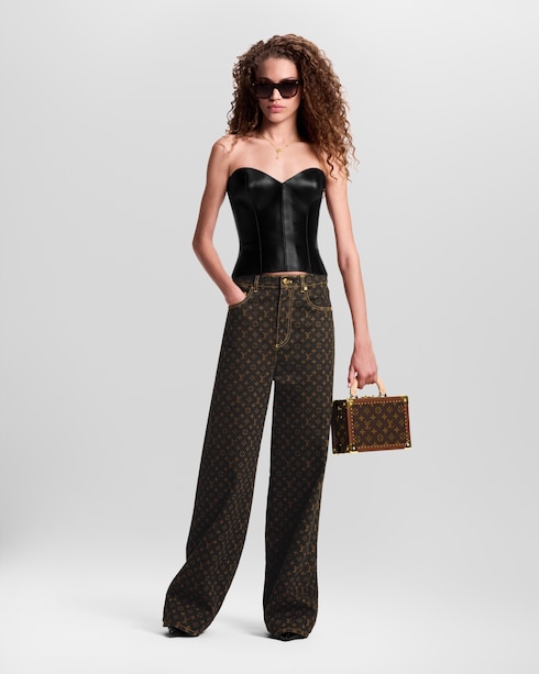 Petite Valise Monogram in Trunks, Travel and Home's Highlights Art of Living Campaign collections by Louis Vuitton