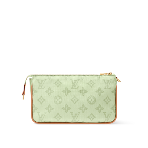 Pochette Accessoires Other Monogram Canvas in Wanita's Dompet dan Aksesori Kulit Wallet on Chain dan Tas Mikro collections by Louis Vuitton (Perbesar produk)