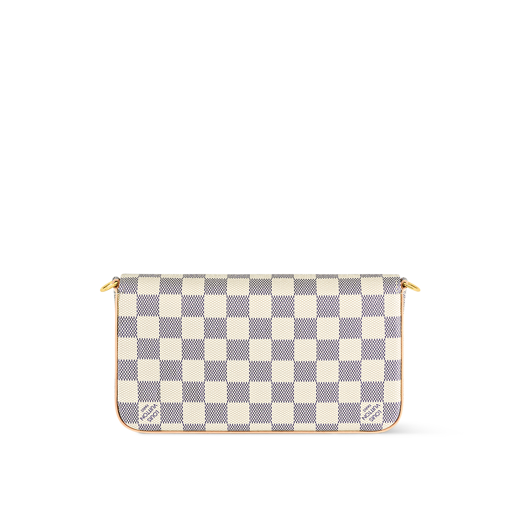 Pochette Félicie Damier Azur Canvas in Women