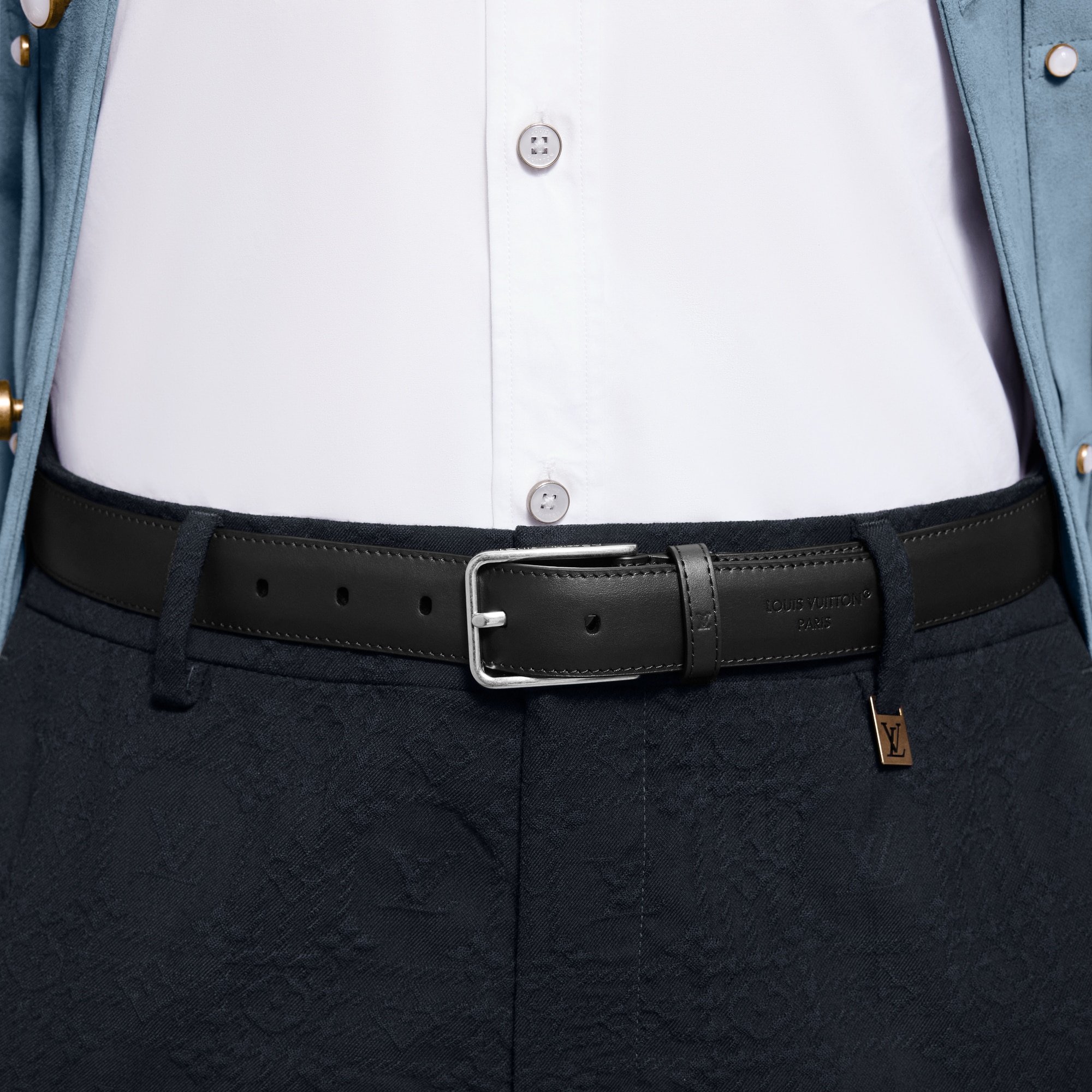 Pont Neuf Slim 30mm Belt  in Pria