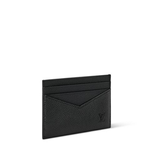 Porte-cartes triple Taiga in Tas dan Aksesori Kulit's Aksesori Kulit untuk Pria Tempat Kartu collections by Louis Vuitton (Perbesar produk)