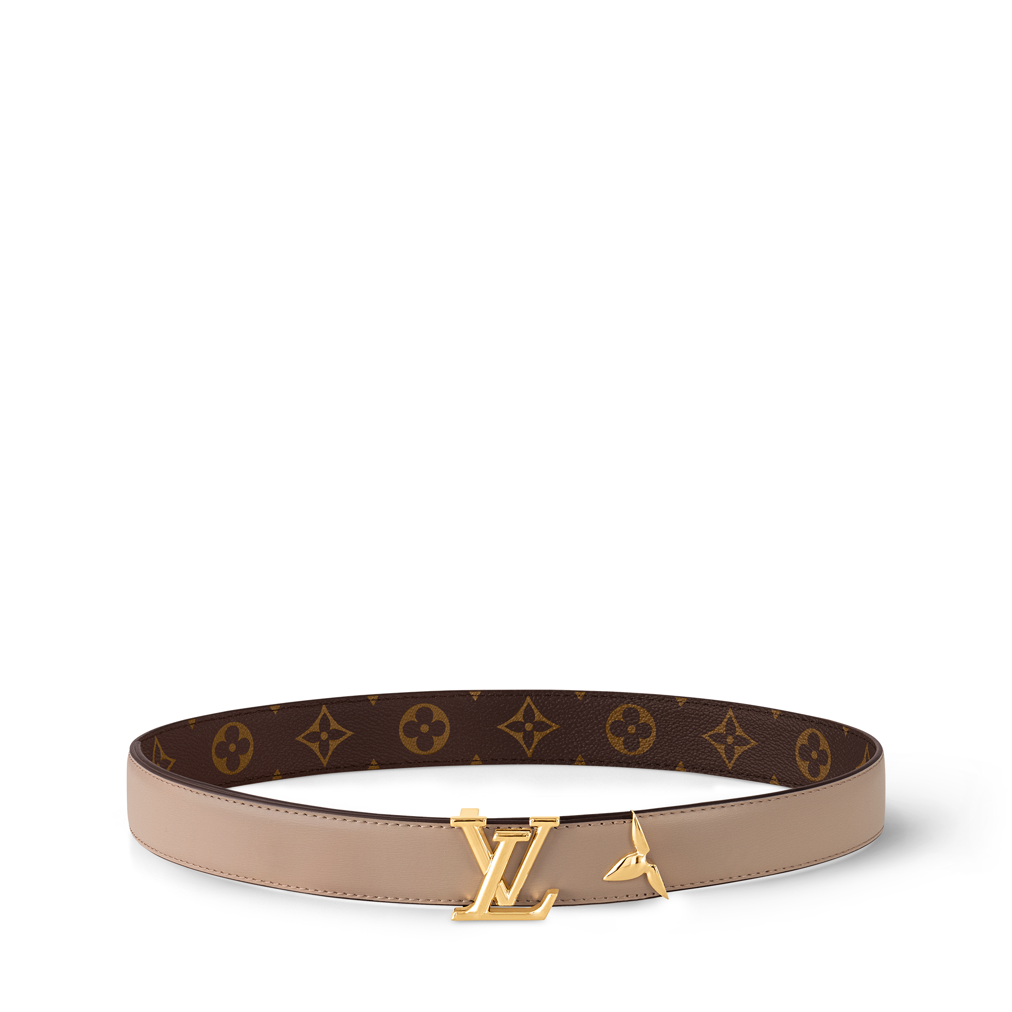 Pretty LV 30mm Reversible Belt Monogram in Wanita