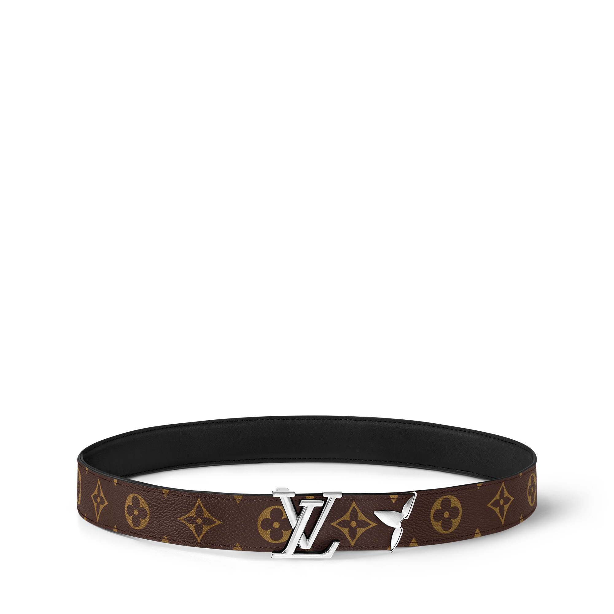 Pretty LV 30mm Reversible Belt Monogram in Wanita