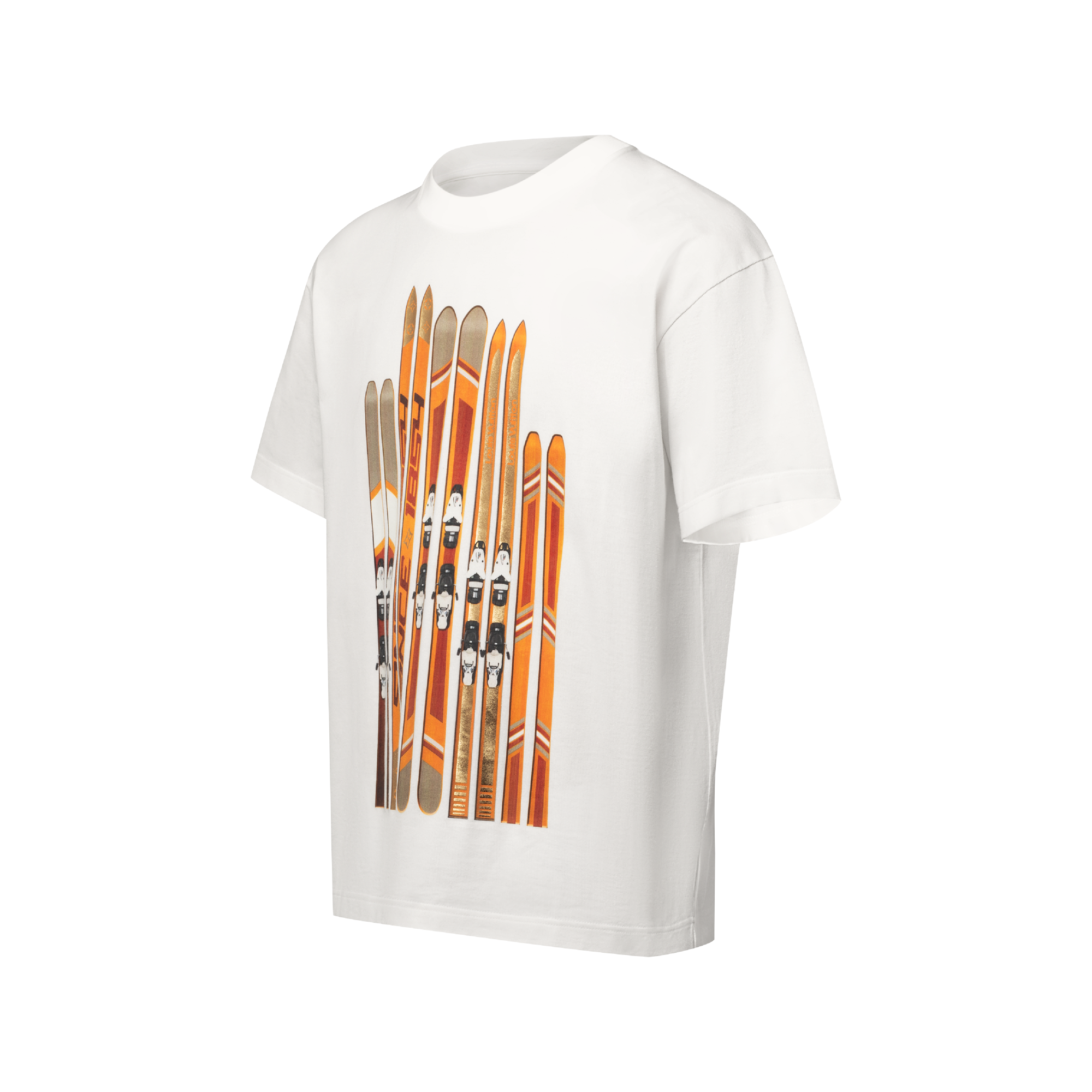 Printed Cotton T-Shirt  in Pria