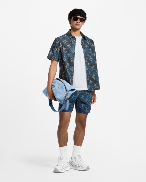 Printed Monogram Short-Sleeved Shirt in Men's Ready-to-Wear Shirts collections by Louis Vuitton
