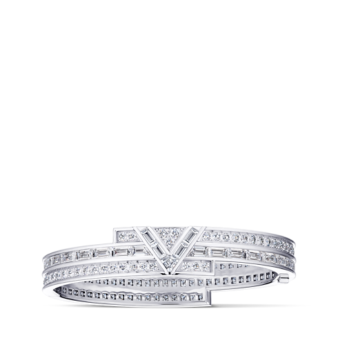 Pure V Ring, White Gold and Diamonds in Les Extraordinaires's Jewelry High Jewelry collections by Louis Vuitton