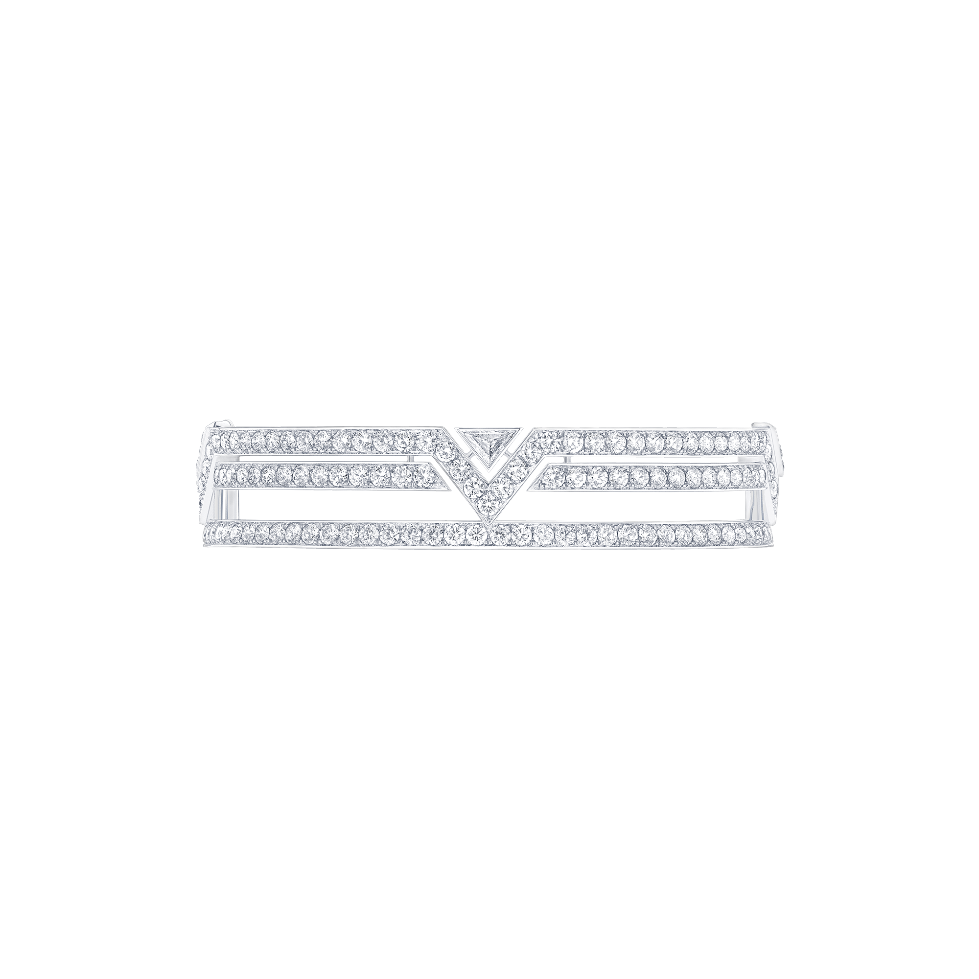Pure V Bracelet, White Gold, Diamonds  in Les Extraordinaires