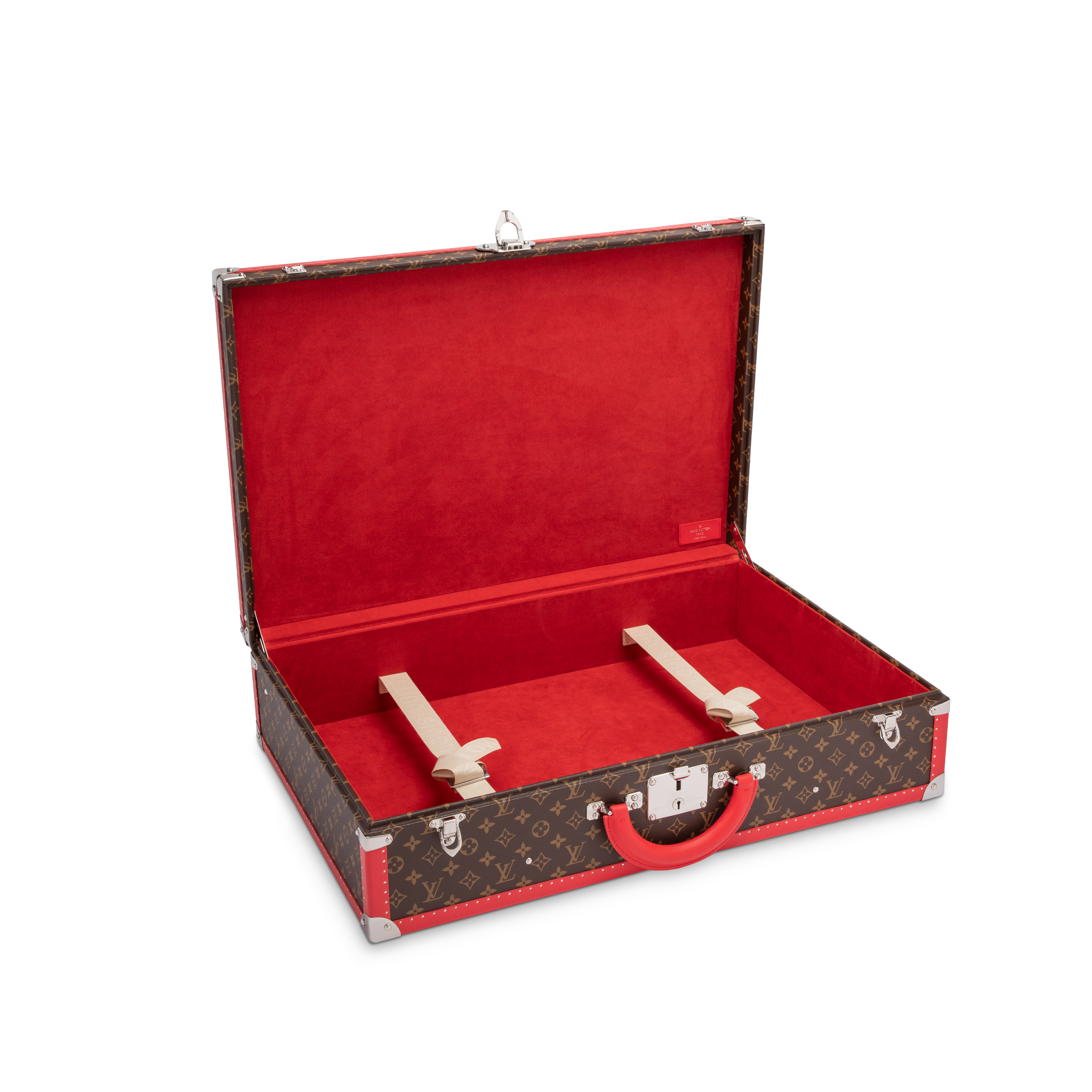 Pyramide Bisten Rainbow Monogram Macassar in Trunks, Travel and Home