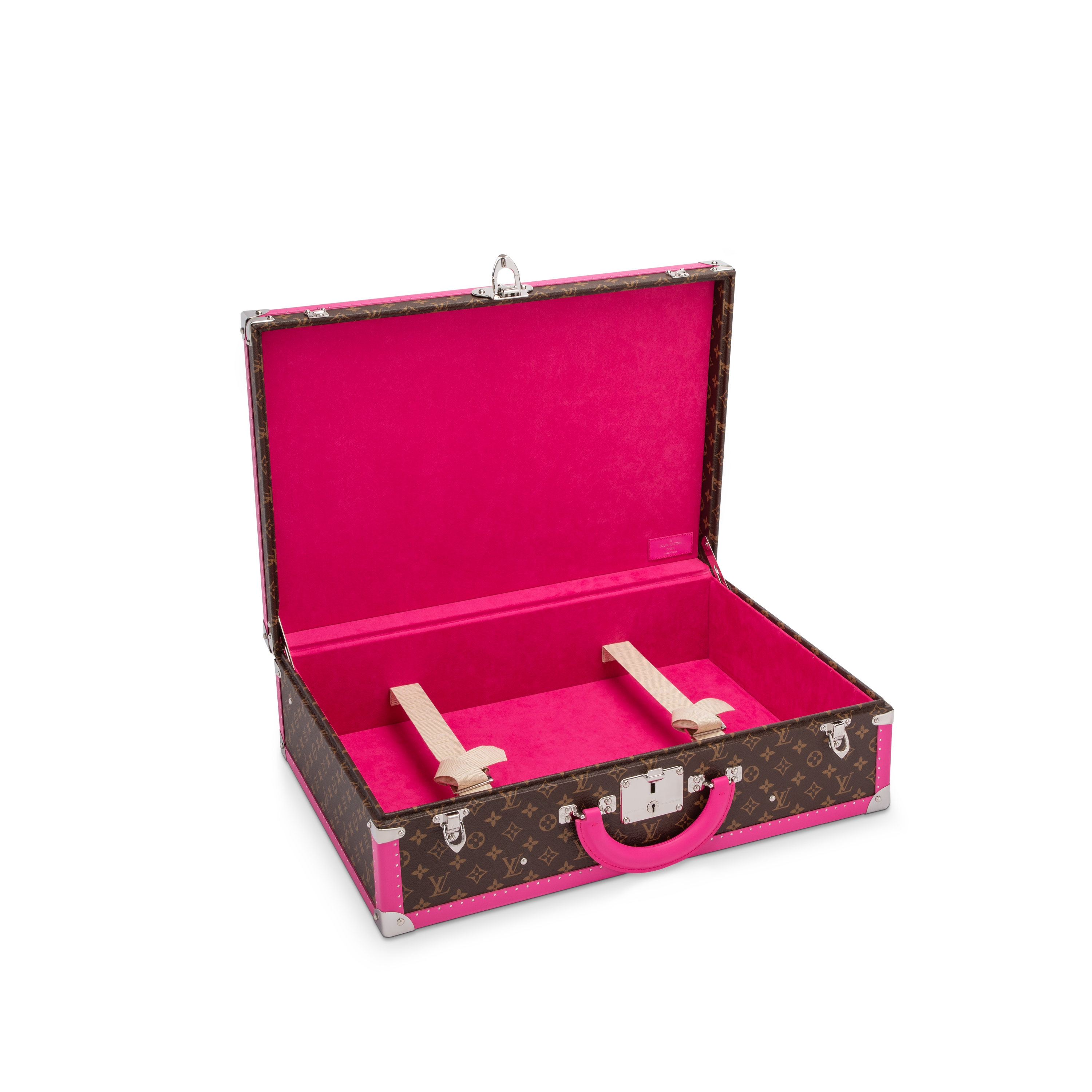 Pyramide Bisten Rainbow Monogram Macassar in Trunks, Travel and Home