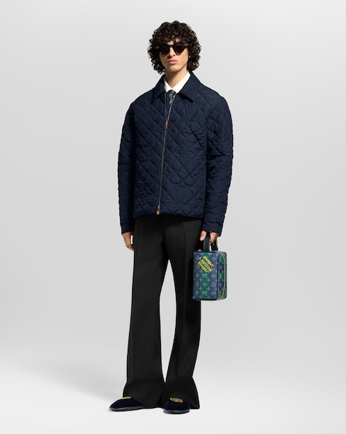 Quilted Monogram Overshirt in Pria's Pakaian Outerwear dan Mantel collections by Louis Vuitton