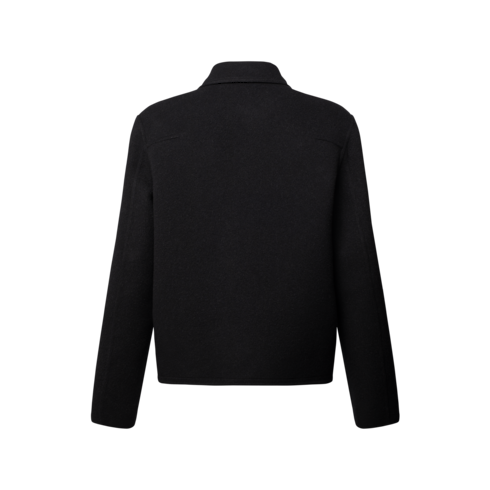 Reversible Double Face Workwear Jacket back view