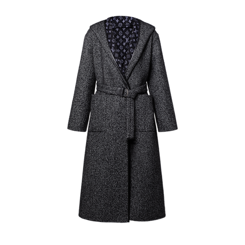 Reversible Hooded Wrap Coat in Wanita's Pakaian Mantel dan Jaket collections by Louis Vuitton (Perbesar produk)