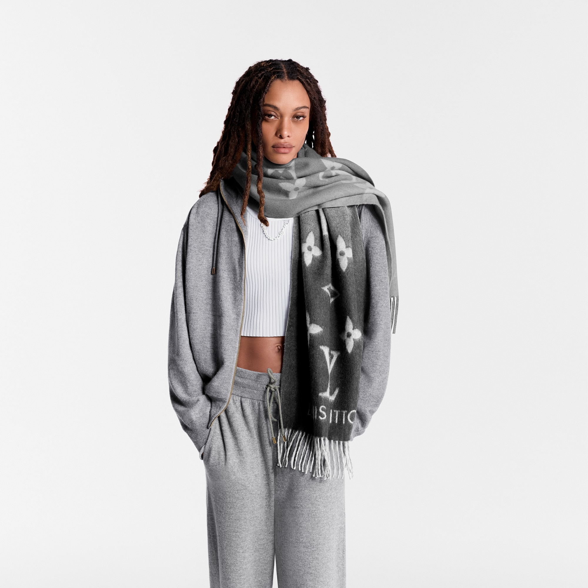 Reykjavik Gradient Scarf S00 - Scarves - M76336 | LOUIS VUITTON