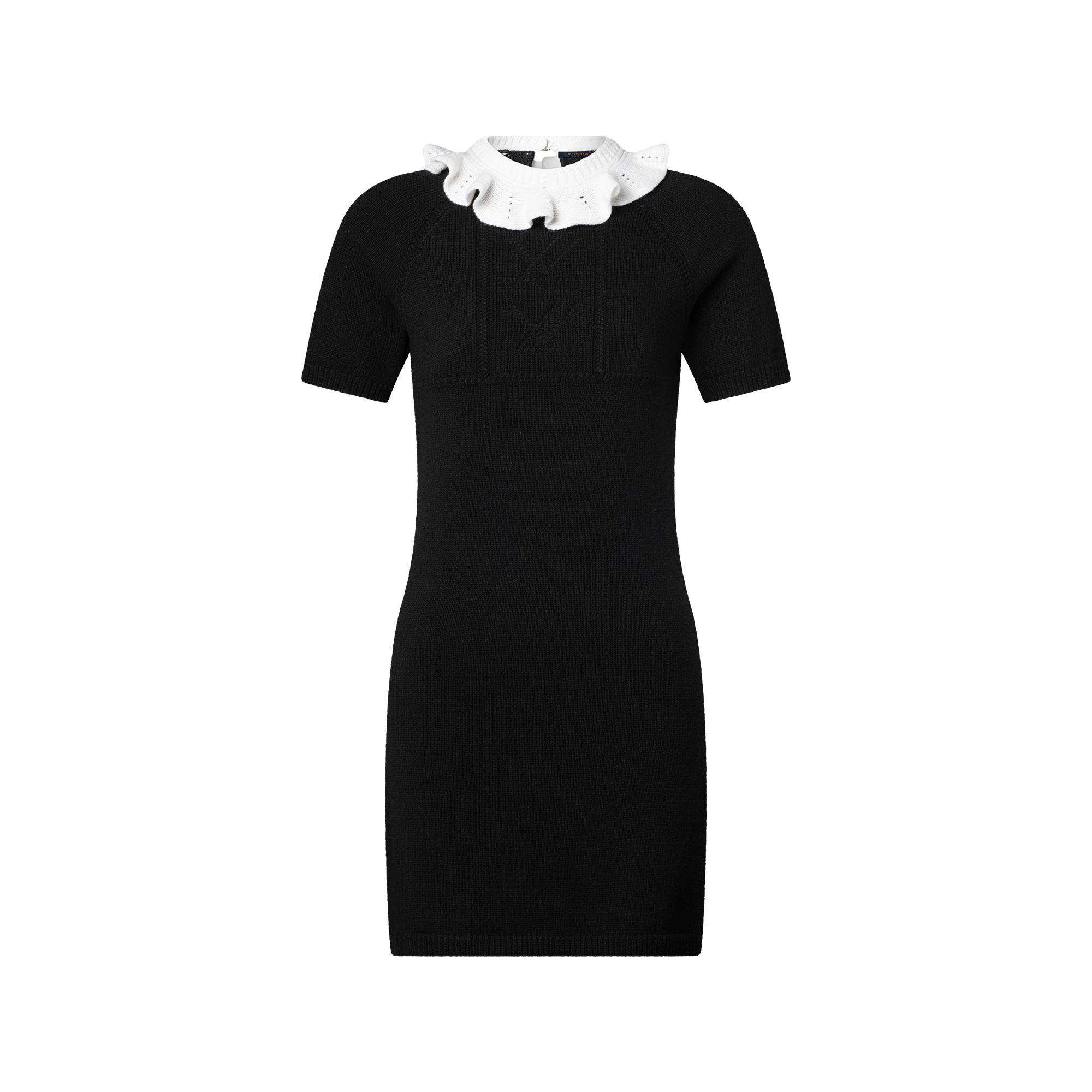 Ruffle Collar Knit Dress
  in Wanita