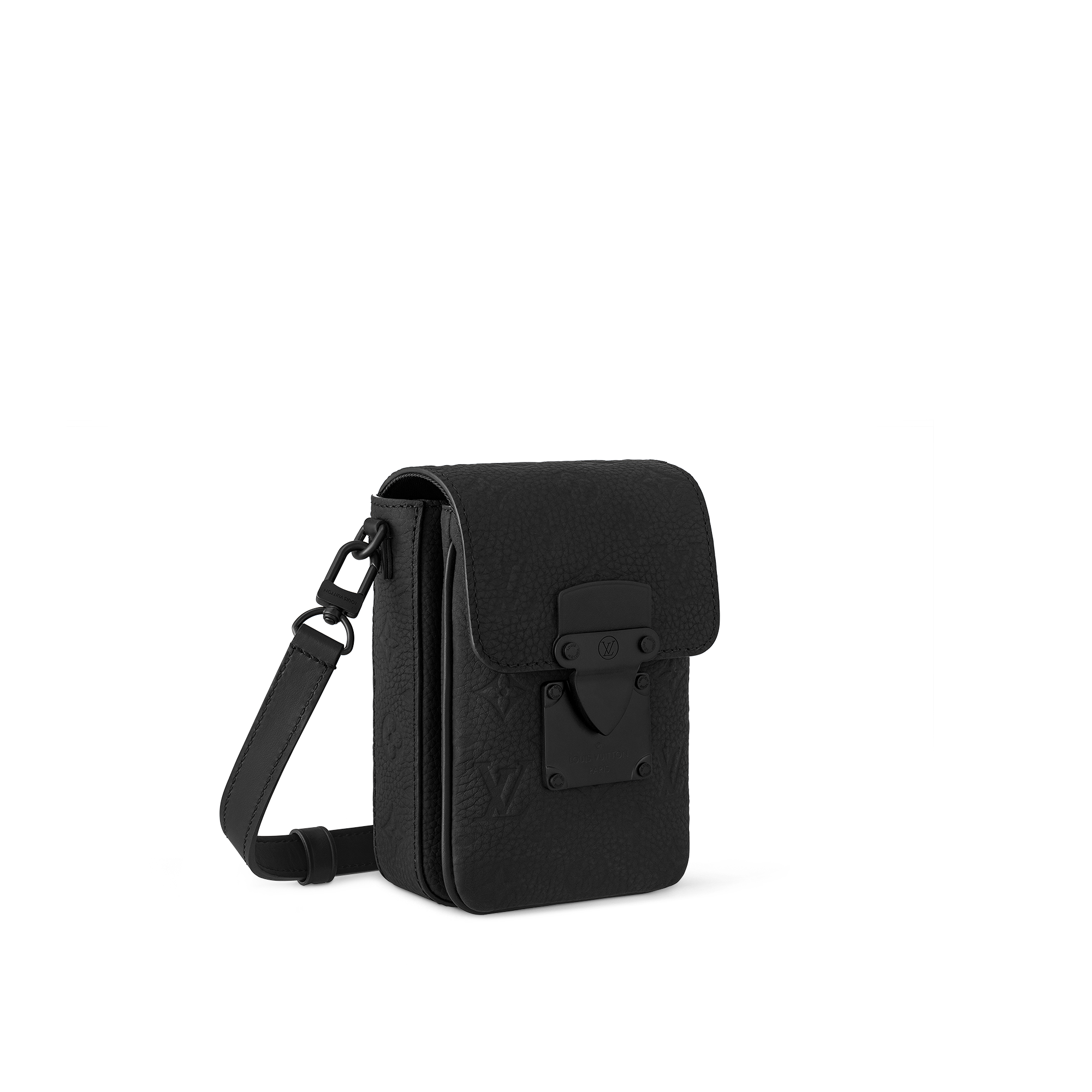 S-Lock Vertical wearable wallet Monogram Taurillon Leather LG - G90 in Pria