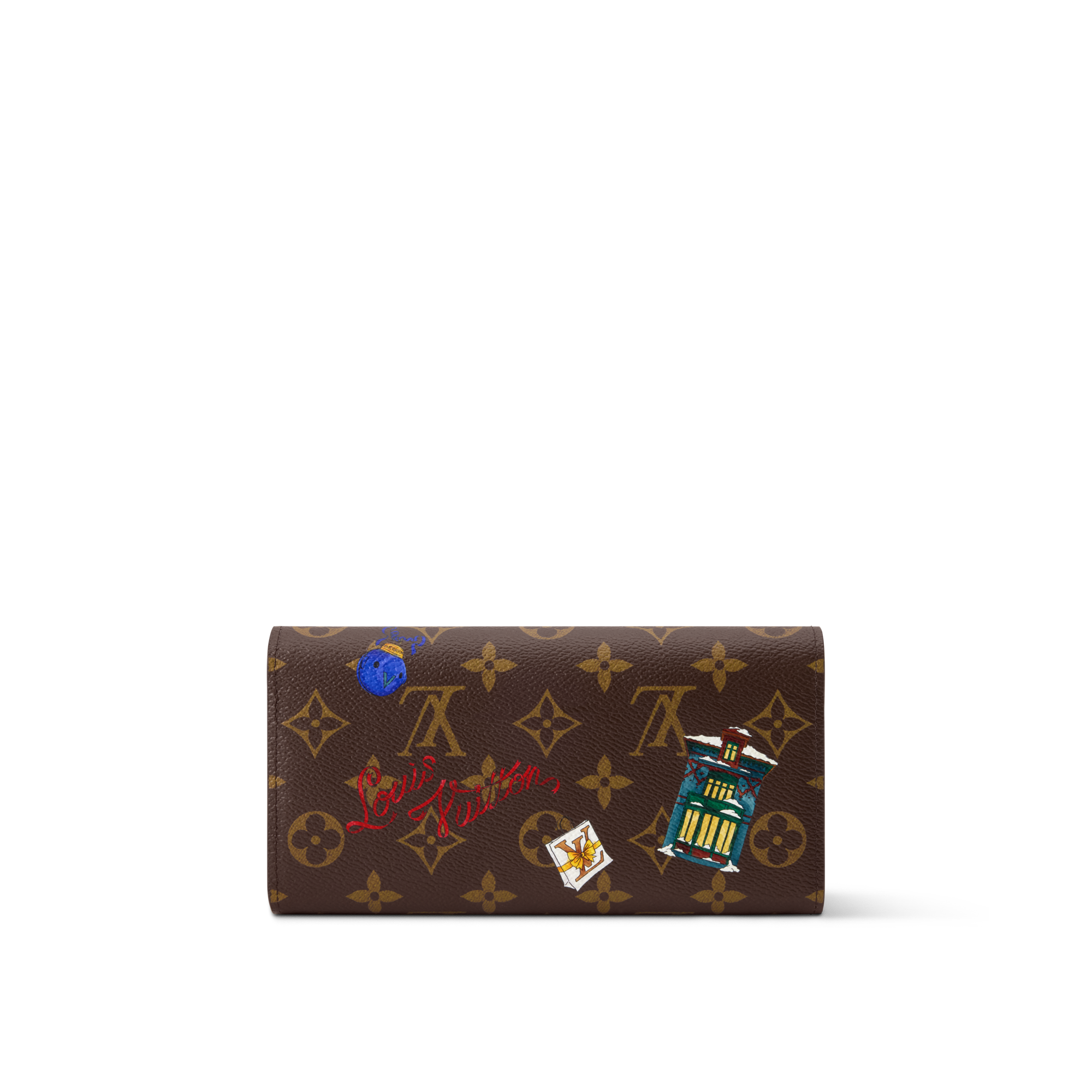 Sarah Wallet Monogram in Wanita