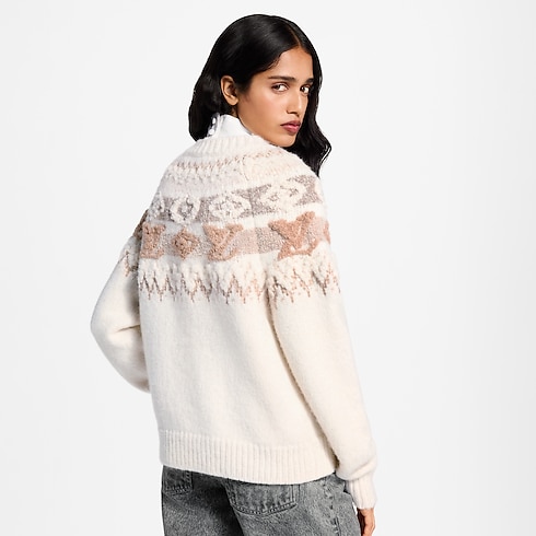 Sequin Alpine Knit Pullover in Wanita's Pakaian Atasan dan Baju collections by Louis Vuitton (Perbesar produk)