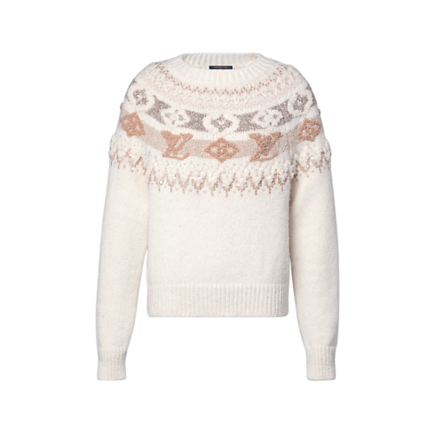 Sequin Alpine Knit Pullover in Wanita's Pakaian Atasan dan Baju collections by Louis Vuitton (Perbesar produk)