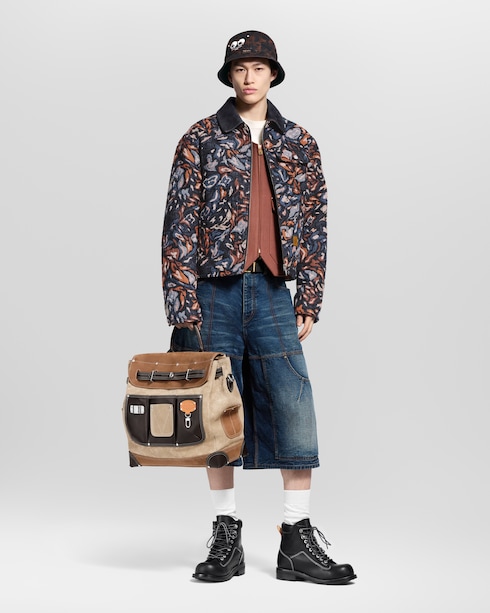 Sequin-Embellished Workwear Blouson in Men's Ready-to-Wear Outerwear and Coats collections by Louis Vuitton