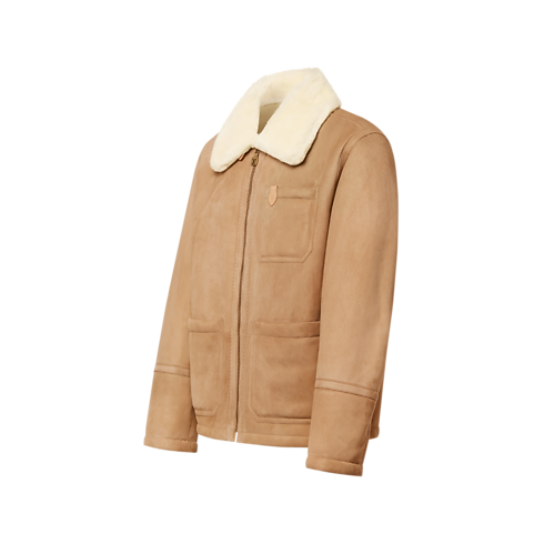 Shearling Workwear Jacket in Pria's Pakaian Semua Koleksi collections by Louis Vuitton (Perbesar produk)
