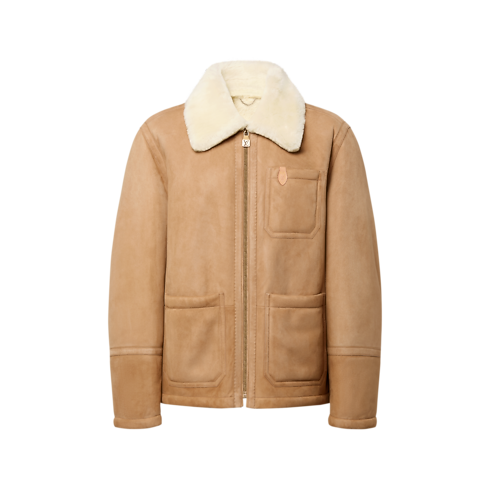 Shearling Workwear Jacket in Pria's Pakaian Semua Koleksi collections by Louis Vuitton (Perbesar produk)