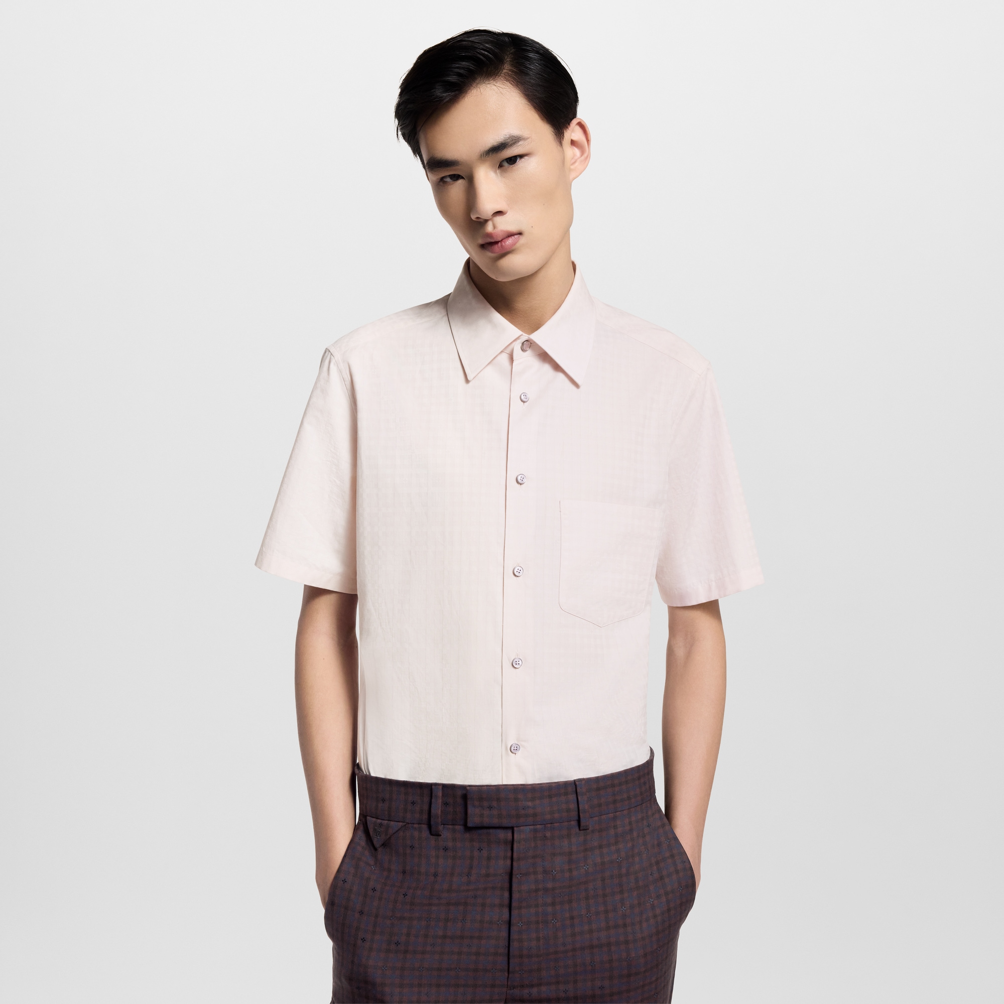 Short-Sleeved Classic Shirt  in Pria