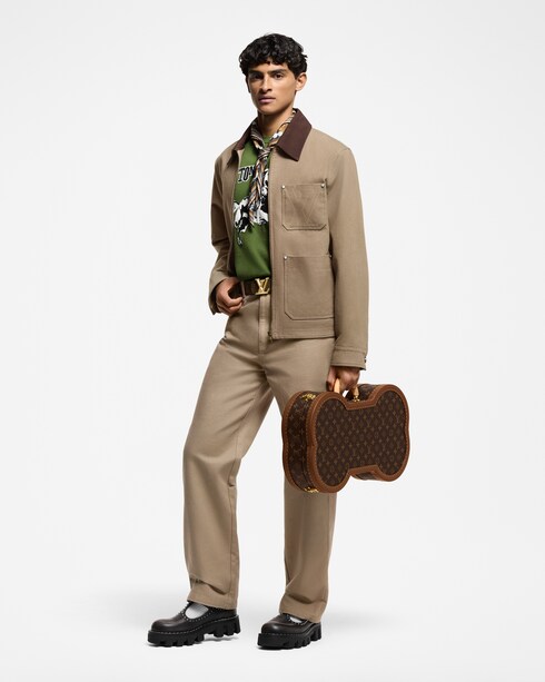 Short-Sleeved Cotton Crewneck in Men's Ready-to-Wear All Ready-to-Wear collections by Louis Vuitton