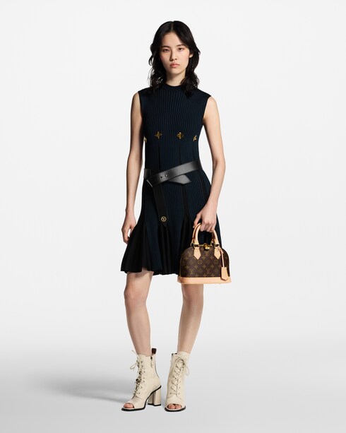 シグネチャーアクセント ニットドレス ウィメンズ ウェア(洋服)