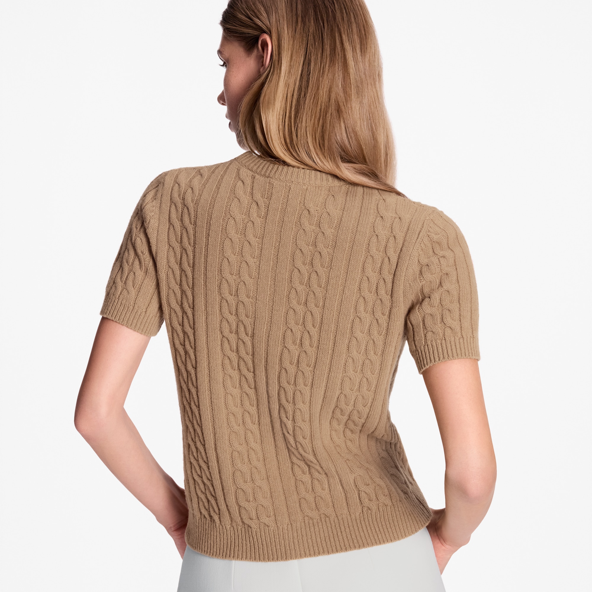 Signature Cable Knit Top  in Wanita