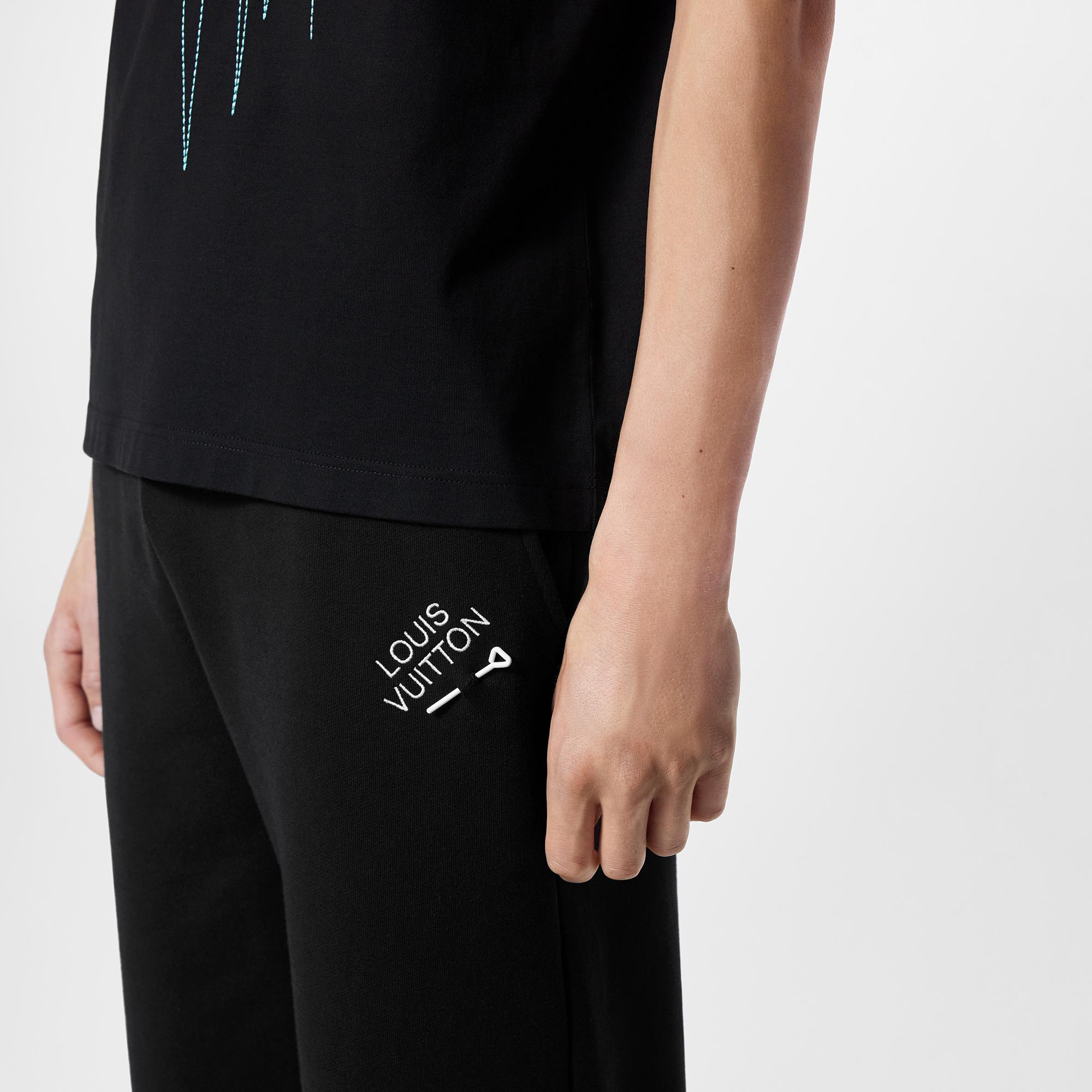 Signature Pants With Embroidery  in Pria