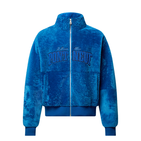 Signature Shearling Track Top Blouson in Pria's Pakaian Outerwear dan Mantel collections by Louis Vuitton (Perbesar produk)