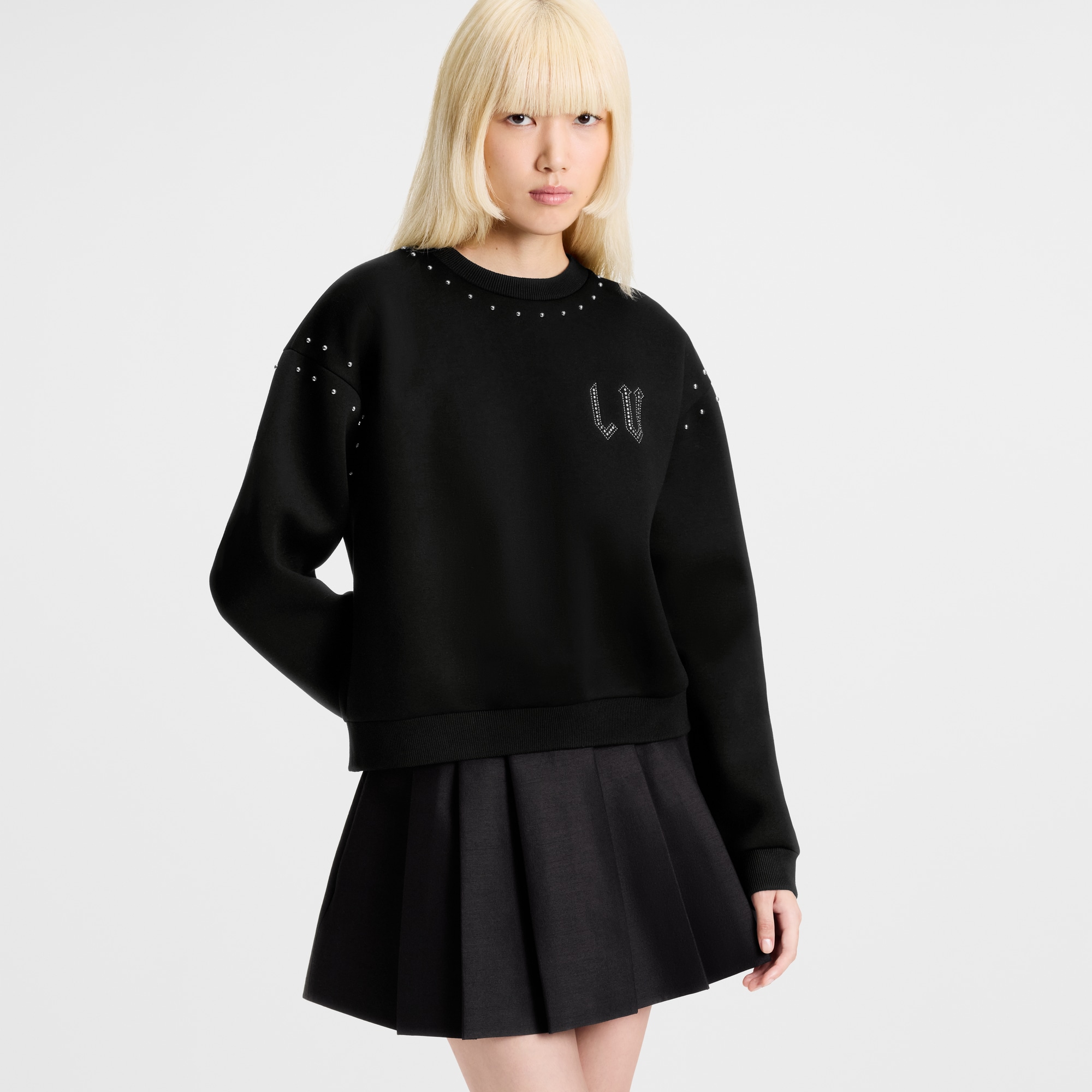 Signature Stud Sweater  in Wanita