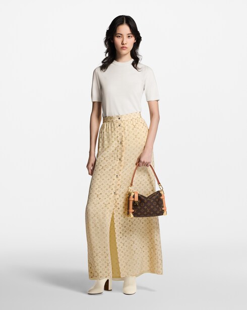 シグネチャータグ ニットトップ ウィメンズ ウェア(洋服)