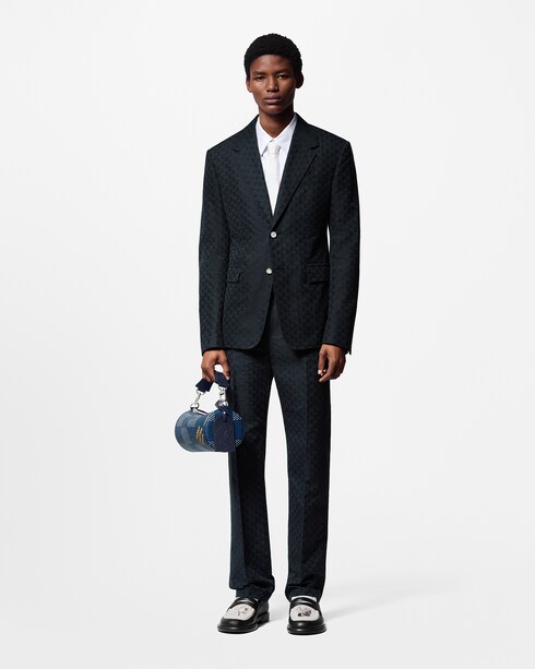 Silk And Cotton Blend Classic Pants in Men's Ready-to-Wear Pants collections by Louis Vuitton