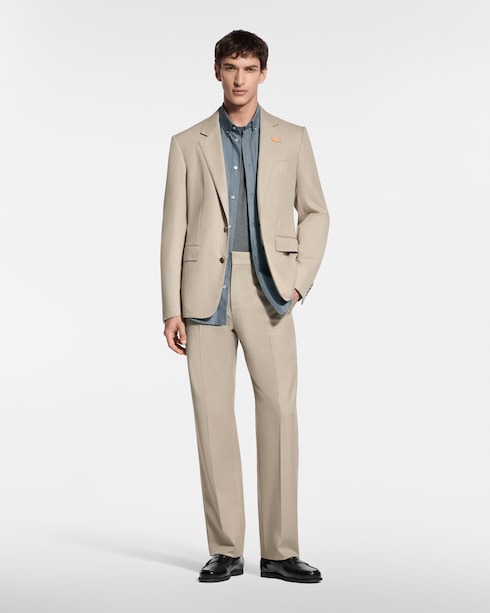 Silk-Cashmere Single-Breasted Gaston Jacket in Men's Ready-to-Wear Blazers and Jackets collections by Louis Vuitton