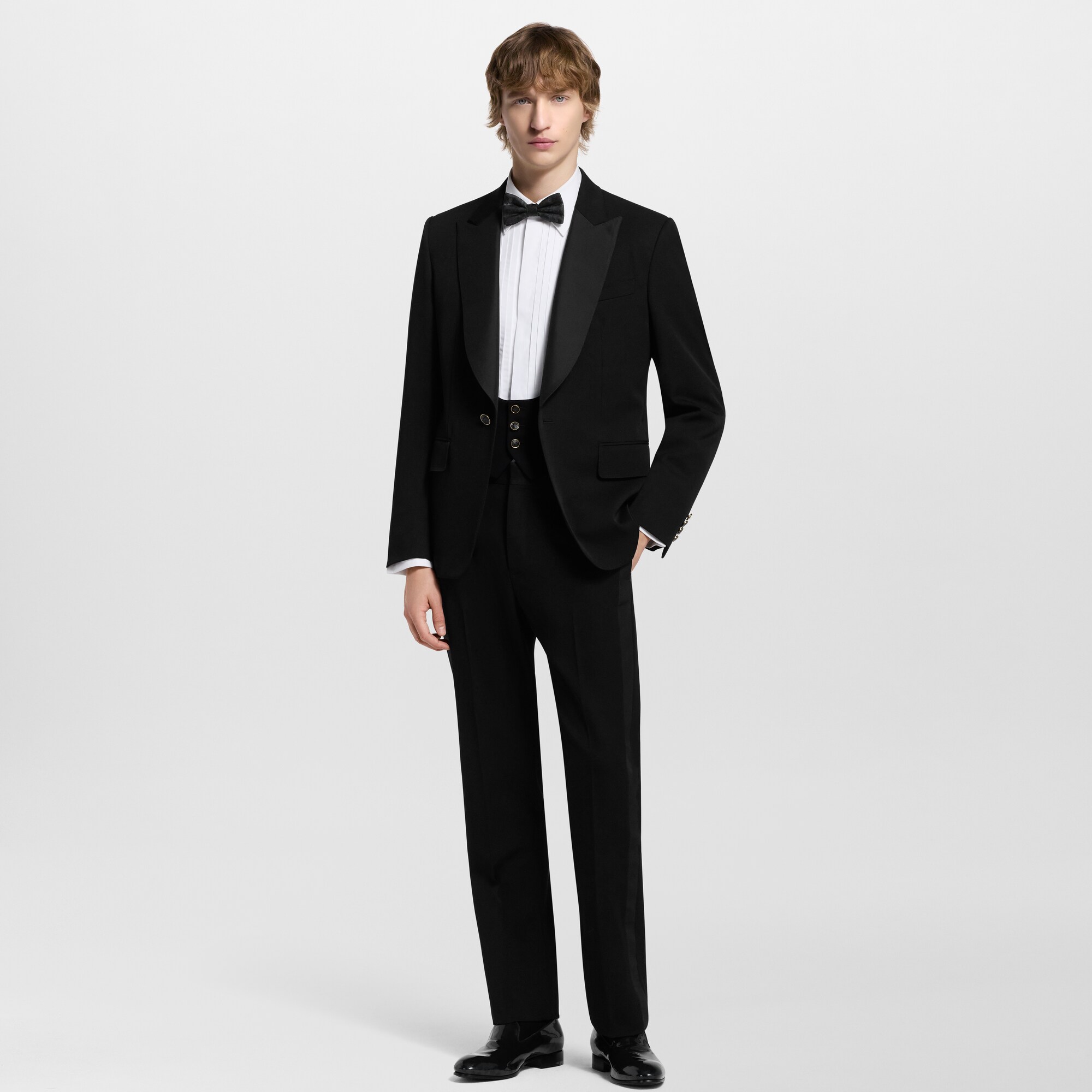 Single-Breasted Tuxedo Jacket  in Pria