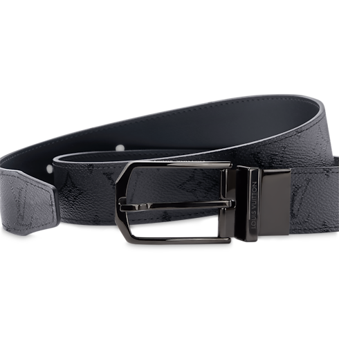 Slender Monogram Midnight 35mm Reversible Belt G72 in Men's Accessories Belts collections by Louis Vuitton (Product zoom)