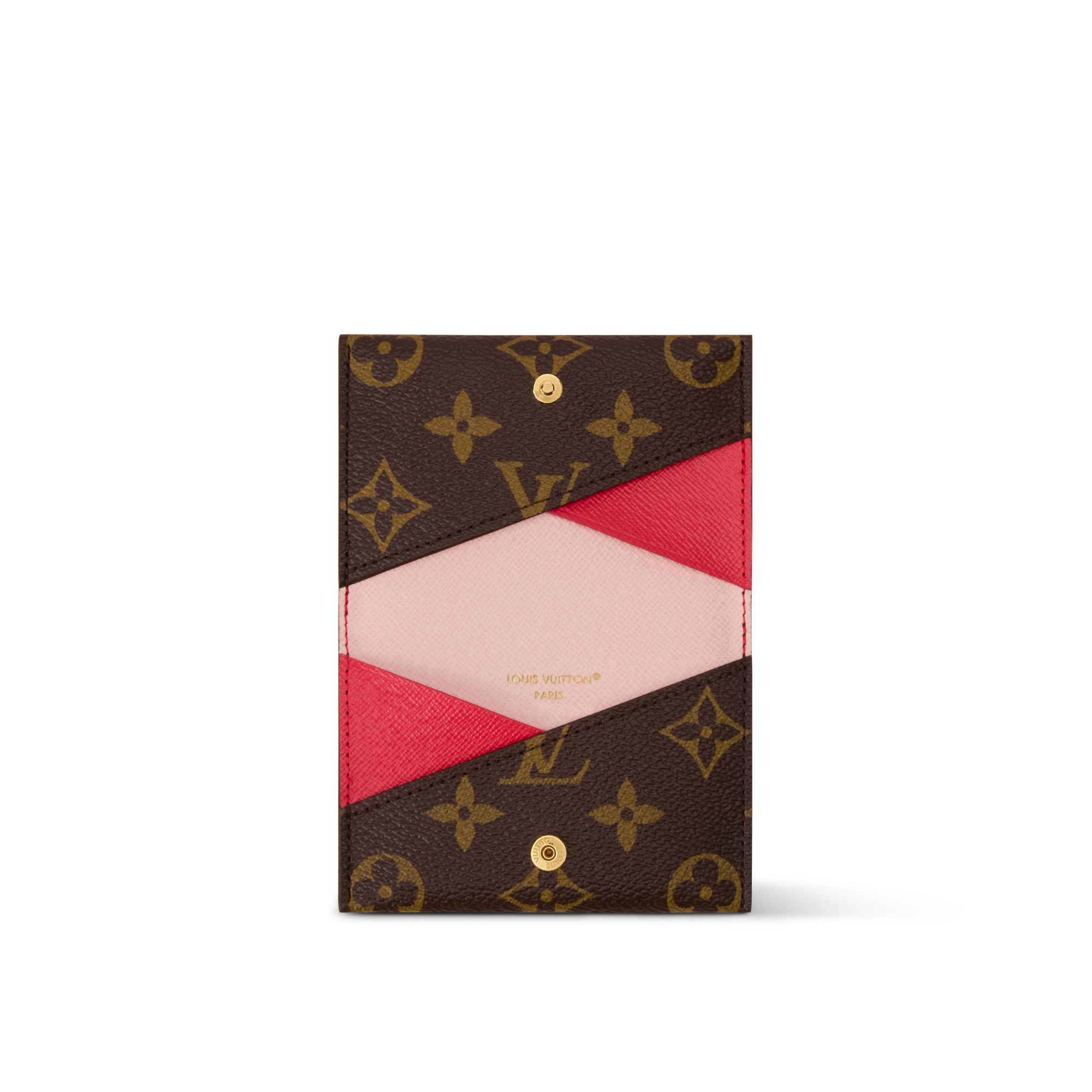 Slim Card Holder Monogram in Wanita