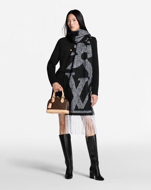 Snowy Kaleidoscope Scarf . in Women's Accessories Women's Scarves collections by Louis Vuitton