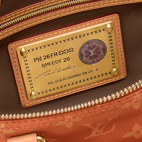 Speedy P9 Bandoulière 20 H40 in Les Extraordinaires's Leather Goods and Travel Speedy P9 collections by Louis Vuitton (Perbesar produk)