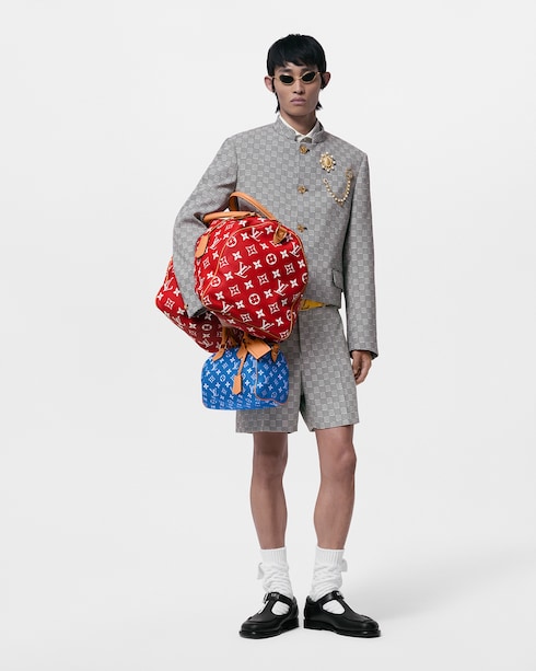 Speedy P9 Bandoulière 25 H40 in Les Extraordinaires's Leather Goods and Travel Speedy P9 collections by Louis Vuitton