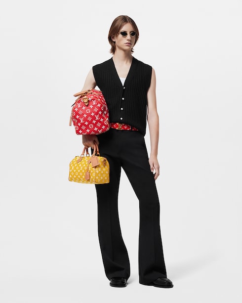 Speedy P9 Bandoulière 25 H40 in Les Extraordinaires's Leather Goods and Travel Speedy P9 collections by Louis Vuitton