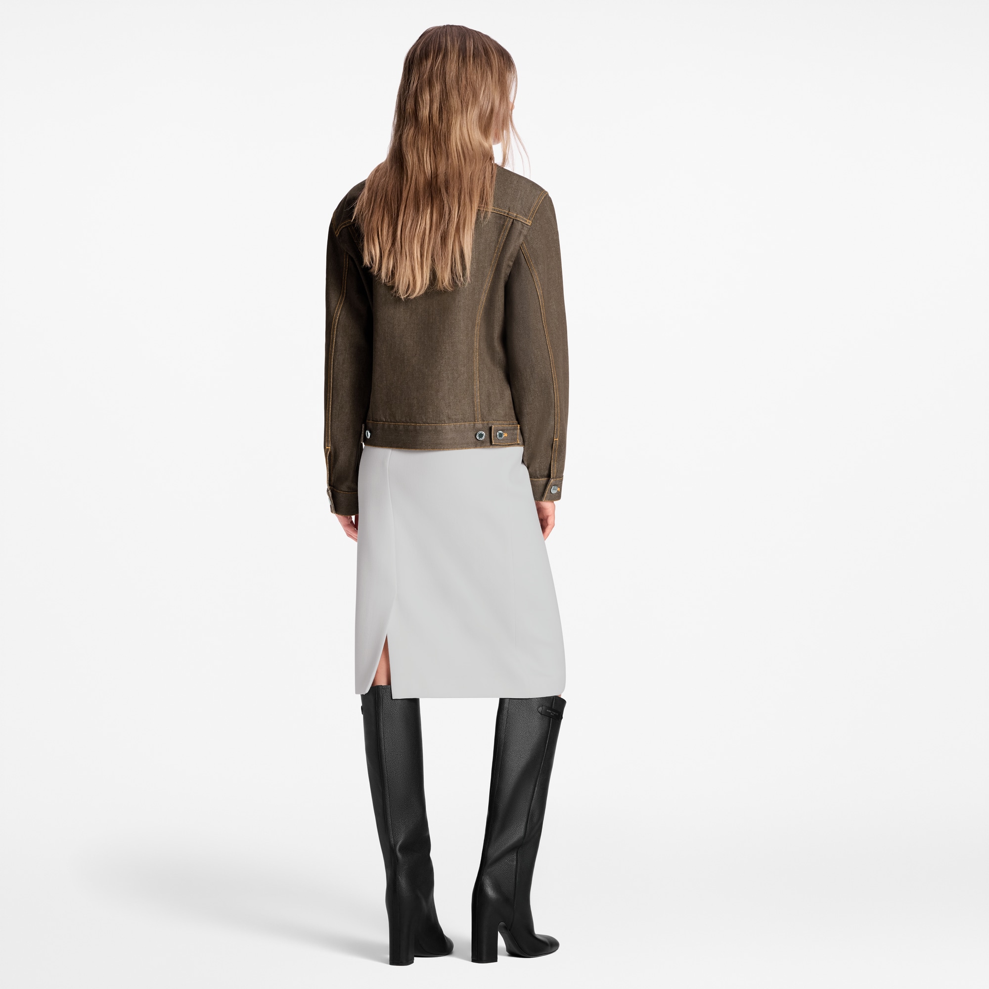 Speedy Patch Denim Jacket  in Wanita