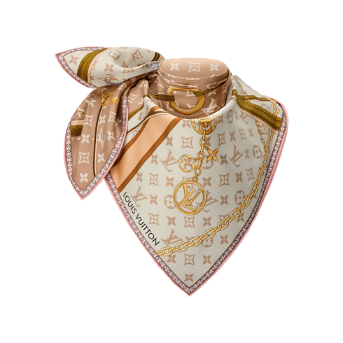Strap And Trunk Square 70 . in Women's Accessories Silk Squares and Bandeaus collections by Louis Vuitton (Product zoom)