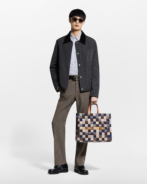 Áo Sơ Mi Họa Tiết Kẻ Sọc in Đồ Nam's Trang phục Áo sơ mi collections by Louis Vuitton